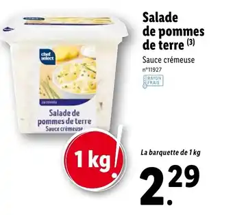 Lidl Salade de pommes de terre offre