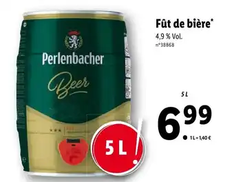 Lidl Fût de bière* offre