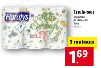Lidl Essuie-tout offre