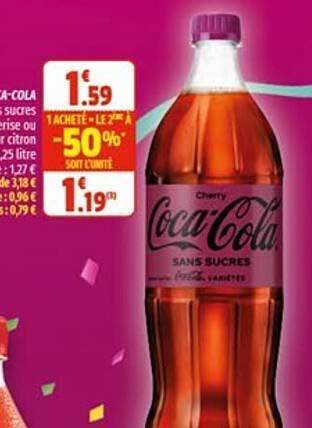 Coccinelle Express Coca-cola offre
