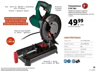 Lidl Tronçonneuse offre