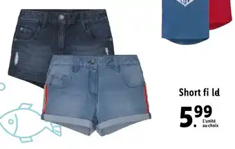 Lidl Short offre