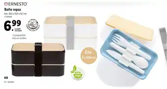Lidl Boite repas offre