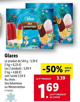 Lidl Glaces offre