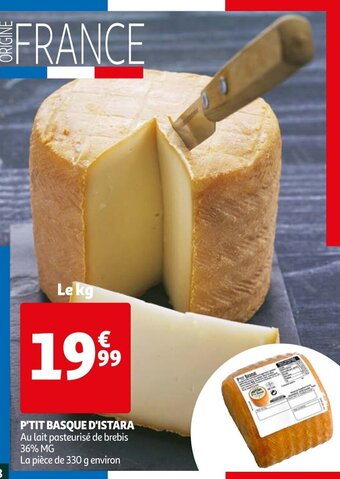 Auchan P'tit Basque d'Istara offre