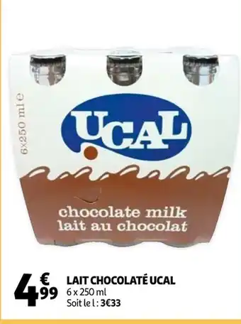 Auchan Ucal Lait Chocolaté offre