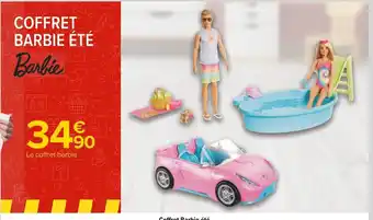 Carrefour Barbie Coffret Barbie été offre