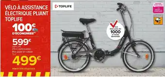 Carrefour Vélo à Assistance électrique Pliant offre