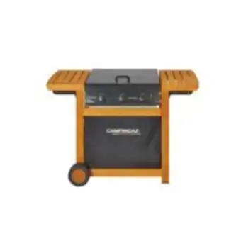 E.Leclerc Brico Barbecue à gaz grill et plancha 14 kw campingaz adelaide 3 woody piezo offre