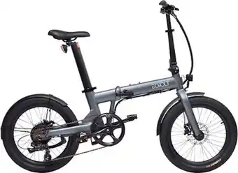 Vélo électrique eovolt confort anthracite - 20 pouces