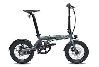 Vélo électrique eovolt city anthracite - 16 pouces