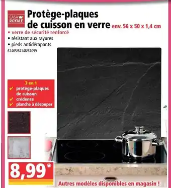 Norma Protège-plaques de cuisson en verre offre