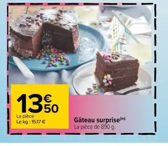 Carrefour Gâteau Surprise offre