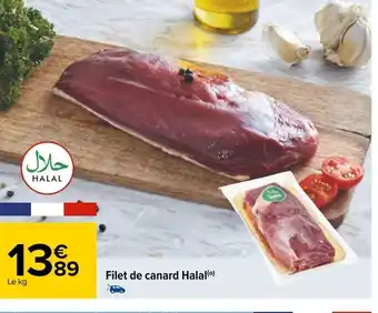 Carrefour Filet de Canard Halal offre