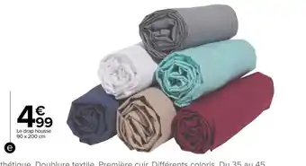 Carrefour Linge de Lit Polycoton offre