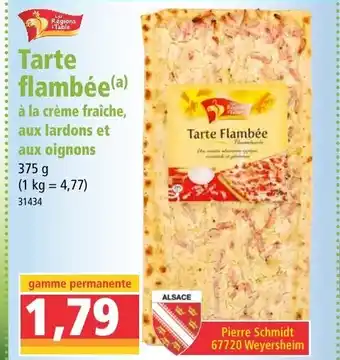 Norma Tarte flambée offre