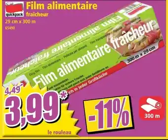 Norma Film alimentaire offre