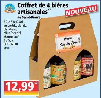 Norma Coffret De 4 Bières Artisanales offre