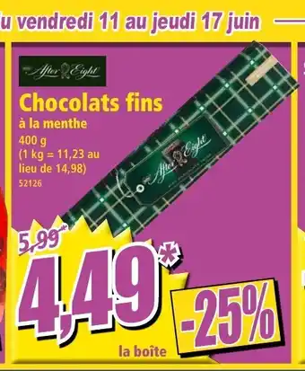 Norma Chocolats Fins offre