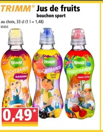 Norma Jus De Fruits Bouchon Sport offre