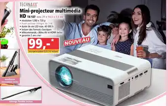 Mini-Projecteur Multimédia HD