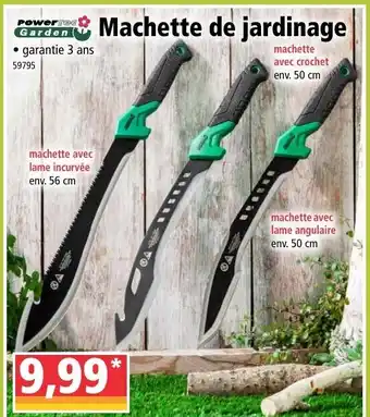 Norma Machette De Jardinage offre