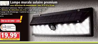 Norma Lampe Murale Solaire Premium offre