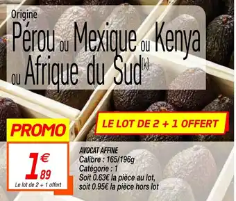 Netto Avocat Affine offre