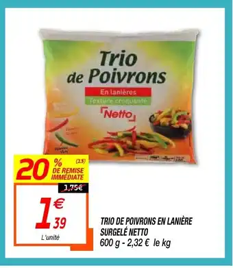 Trio De Poivrons En Lanière