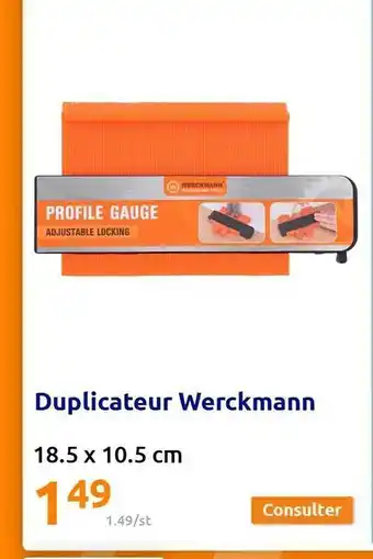 Action Duplicateur Werckmann offre