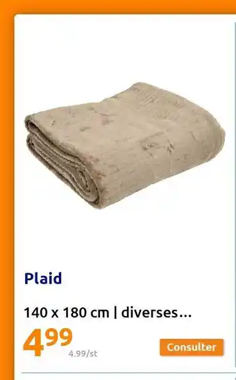 Action Plaid offre