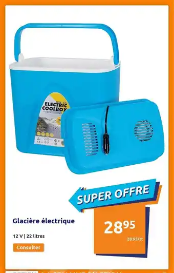 Action Glacière électrique offre