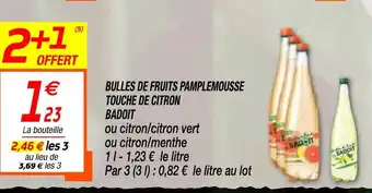 Netto Builles De Fruits Pamplemousse offre
