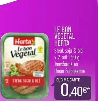 Match Le Bon Vegetal Herta offre