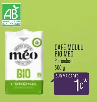 Café Moulu Bio Meo
