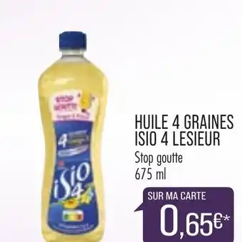 Match Huile 4 Graines Isio 4 Lesieur offre