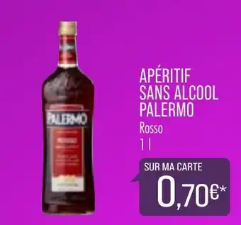 Match Apéritif Sans Alcool Palermo offre