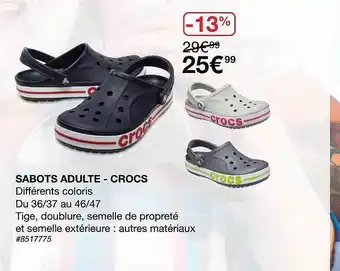Sabots Adulte-crocs