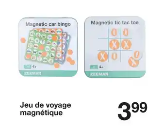 Jeu de voyage magnétique