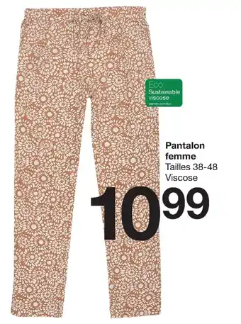 Zeeman Pantalon femme offre