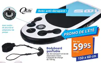 Bodyboard gonflable