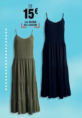 Migros La robe au choix offre