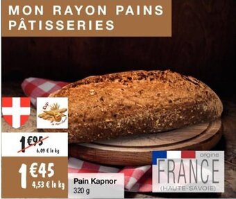 Migros Pain kapnor offre