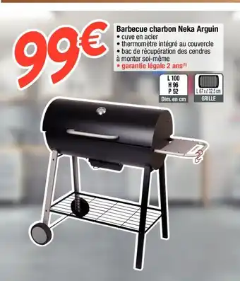 Migros Barbecue Charbon Neka Arguin offre
