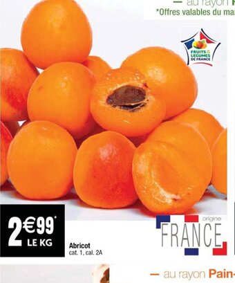 Cora x Carrefour Abricot offre
