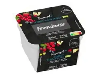 Sorbet framboise bio