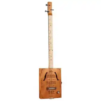 Cultura Shiver - cigar box - guitare à 3 cordes offre
