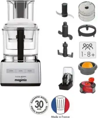 Boulanger Robot multifonction magimix cs 5200 xl premium chrome brillant reconditionné offre