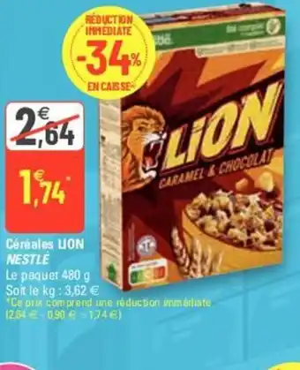 G20 Nestlé Céréales Lion offre