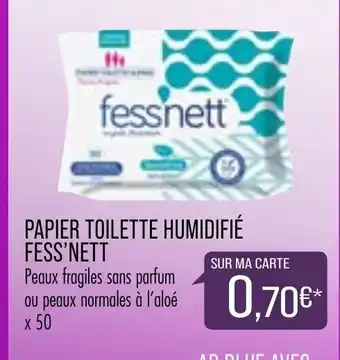 Match Papier Toilette Humidifié Fess'Nett offre